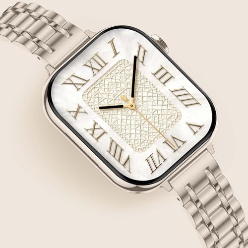 Suphart Slim Metal Bands Compatible with Apple Watch Band 49/46/45/44/42mm - image 2