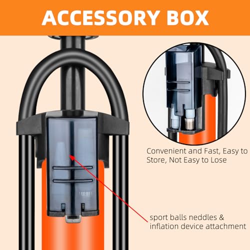 TOOLITIN Floor Bike Pump
