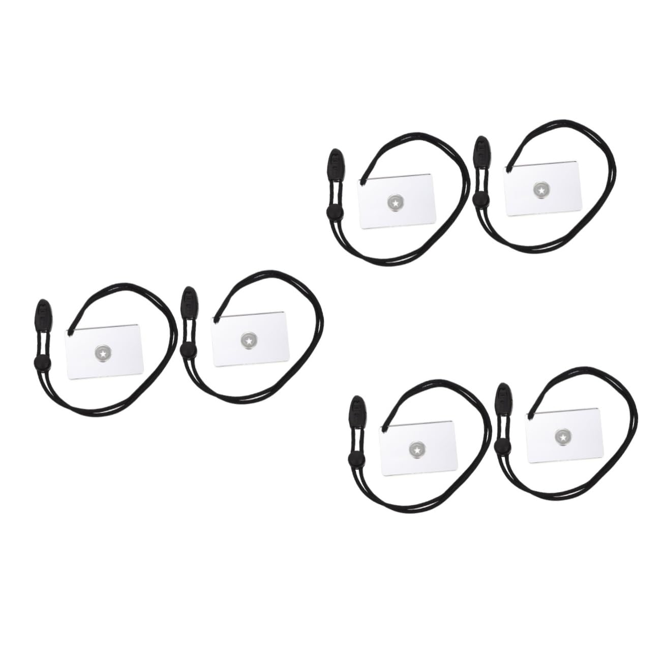Kisangel Signalspiegel Feuerstein Überlebensspiegel Campingausrüstung Und Ausrüstung Bausatz Signalgeber Reflektorhalter Campingspiegel Überlebenssignal Im Freien Acryl
