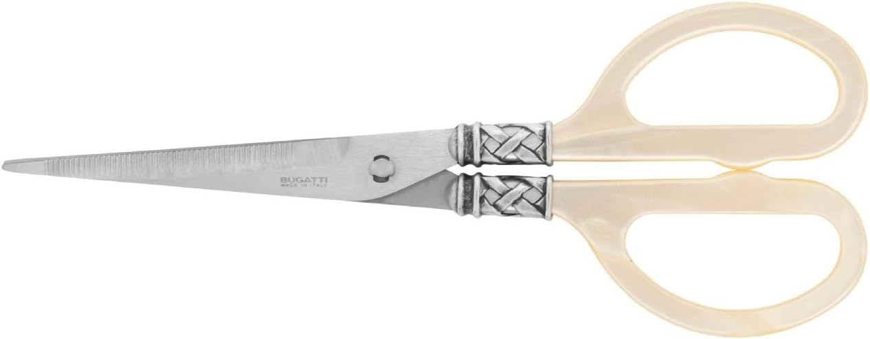 Bugatti Italy Aladdin Antique Shears Scissors (Ivory)