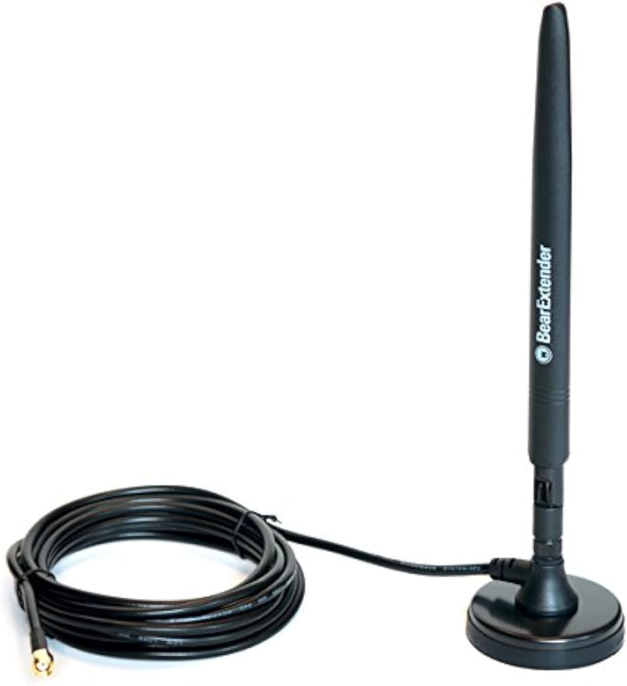 Heavy Duty 7 dBi Wi-Fi Antenna w/RP-SMA Extension Cable & Magnet Base