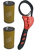 Caterpillar 142-1339 Engine Air Filter w/IHD Strap Wrench Bundle (2)