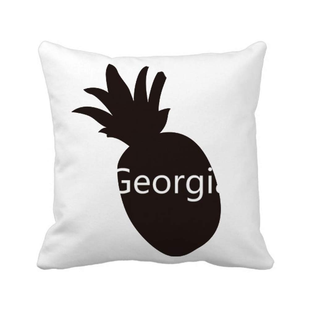 Housse de coussin USA Géorgie motif ananas pour créer une ambiance d'évasion dans votre chambre