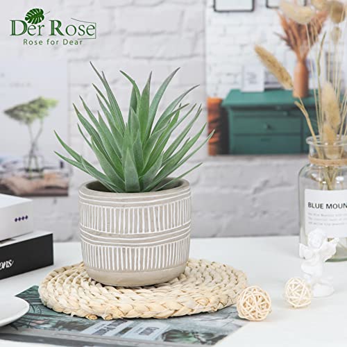 Der Rose Fake Succulents Plants Artificial Succulents In Pots For Room Home Bathroom Bedroom Office Boho Decor #TOP2