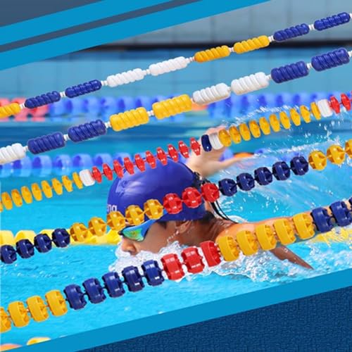 Séparateur de profondeur hexagonal pour sécuriser la zone de piscine