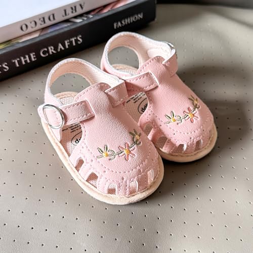 Image of Infant Baby Boys Girls Summer Sandals Party Wedding Dress Flats Shoes Newborn Crib Shoes First Walkers Prewalkers 0-18 Months