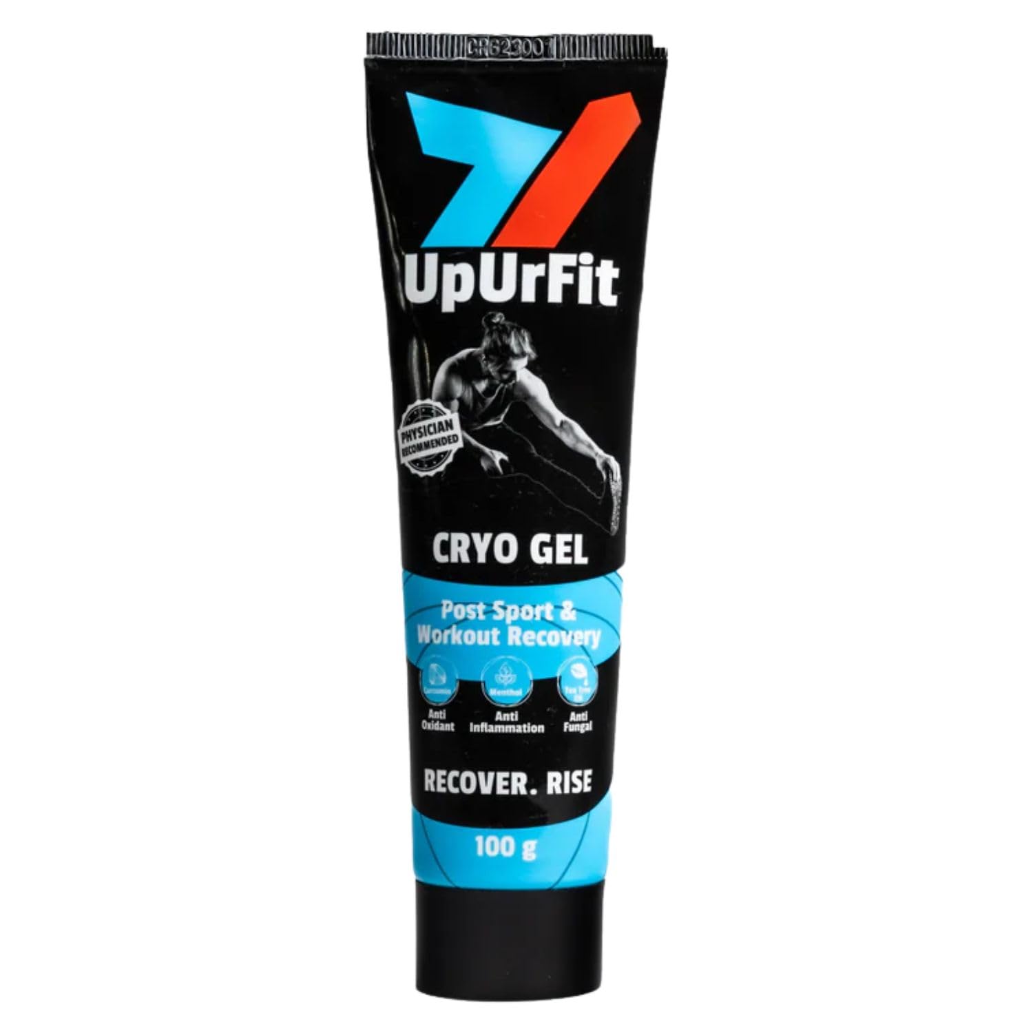 Cryo Gel for Soreness & Pain Relief (100g) - Instant Relief for Muscle Soreness, Swelling & Pain | Menthol Cold Therapy for Tired Back, Shoulders, Arms, Legs & Feet | Fast-Absorbing