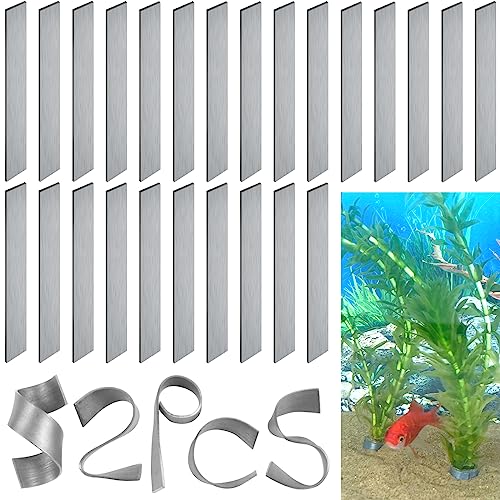 SANJHFF 52 Pcs Aquarium Plant Weights, Plant Weights for Fish Tank, Aquarium Plant Anchors, Aquarium...