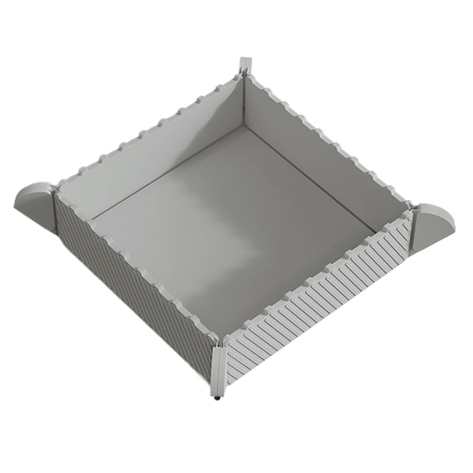 Posavasos de silicona plegable de 8,46 pulgadas alfombrilla de cocina multiusos