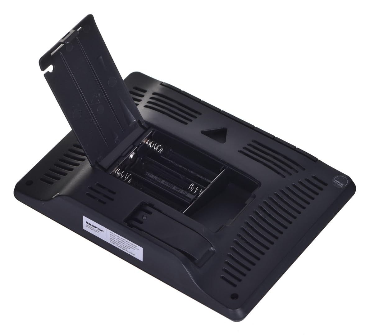 Blaupunkt WS40BK Wetterstation mit 3 externen Temperatur- und Luftfeuchtigkeitssensoren LCD-Display