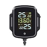 ✅【Facile Da Installare】Questo sistema di monitoraggio della pressione degli pneumatici per moto è progettato per un'installazione rapida e semplice senza bisogno di attrezzi speciali. È compatibile con una vasta gamma di pneumatici, consentendo ai motociclisti di installarlo facilmente e tenere sotto controllo le condizioni degli pneumatici durante l'uso quotidiano.