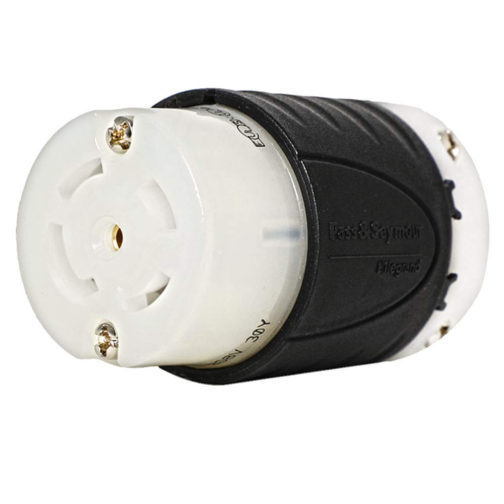 NEMA L21-30R Connector - 5 Pack, Rated for 30 Amps, 120/208V, 5-Wire - Iron Box Part # IBX-L2130R (5, Connector)