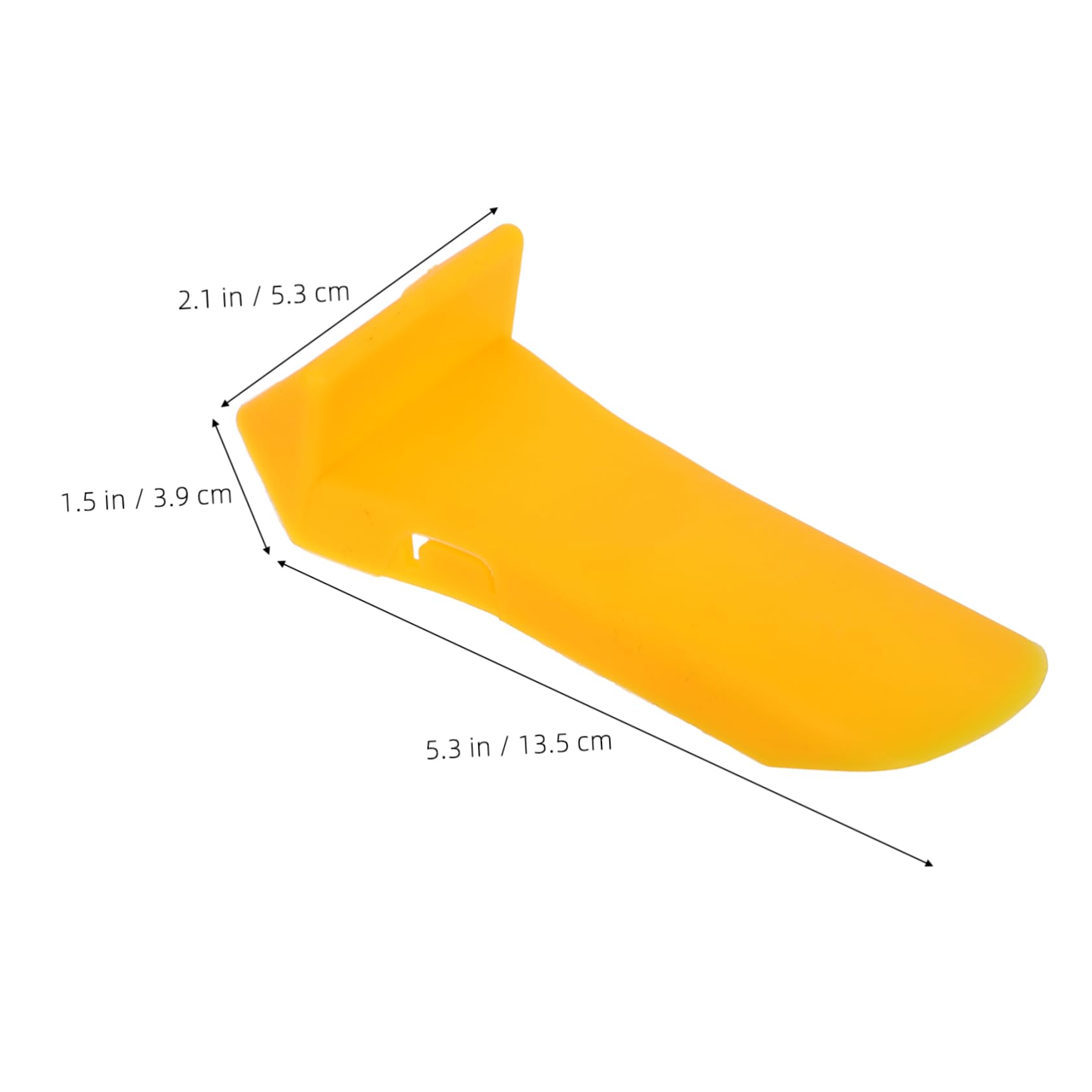 Unomor Claw Protective Cover Tire Clamp Tire Changer Jaw Protectors Safety Seal Tire Repair Kit Tire Changers Protector Tire Machine Accessories Yellow Plastic Nylon Composite Material