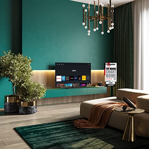 LOEWE Bild i 4K Ultra HD OLED Smart TV, mit Bluetooth, Dolby Atmos & Sprachsteuerung, DTS Play-Fi, UHD-Flachbildfernseher & Fernbedienung, Basaltgrau, 55 Zoll – Bild 3