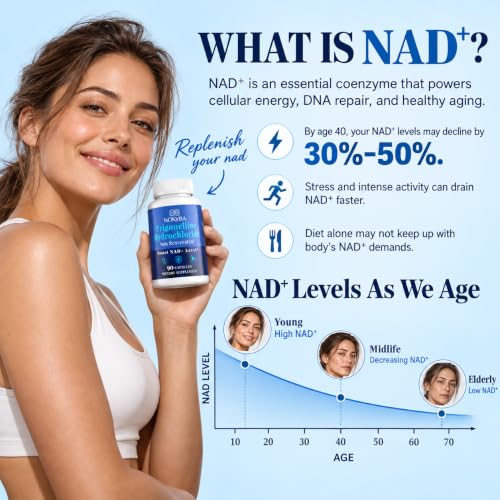 Nokvba Trigonelline NAD Supplement