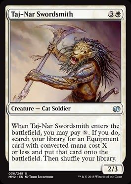 Magic The Gathering - Taj-Nor Swordsmith (036249) - Maestros modernos 2015