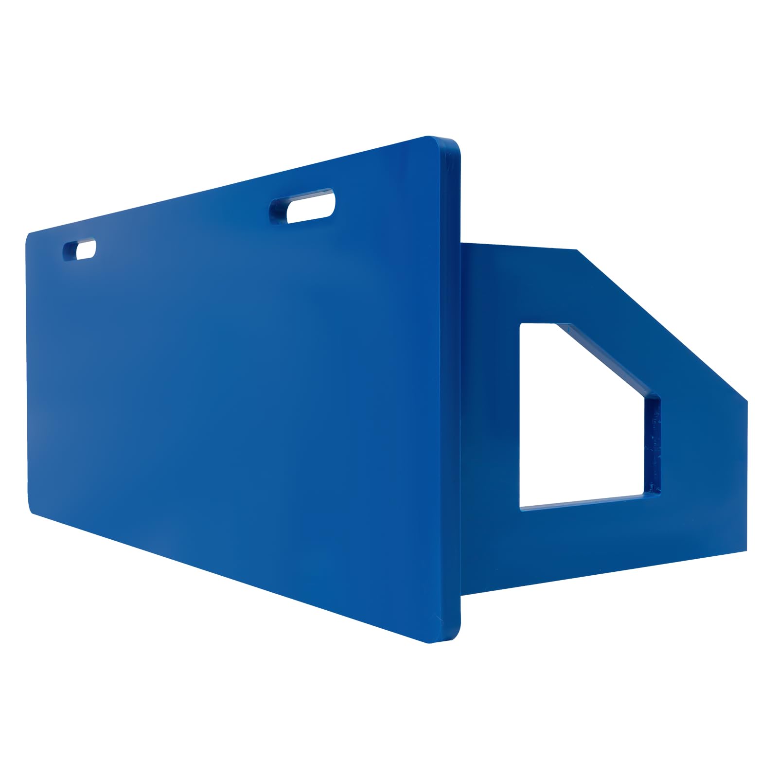 Tabla de rebote de fútbol plegable portátil de pared de rebote para niños tablero de rebote Passing y práctica de tiro azul