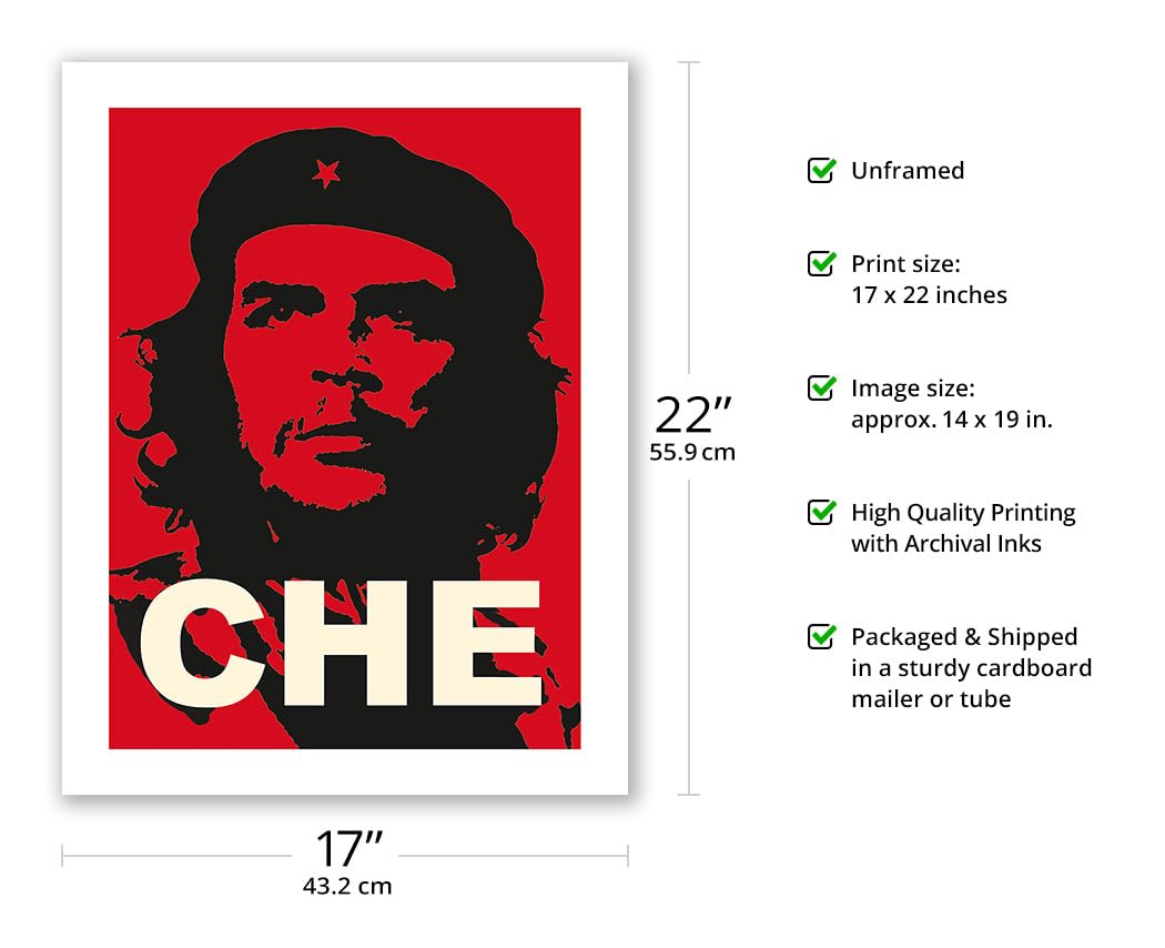 Amazon.com: Che Guevara - Marxist Revolutionary Matte Art Print