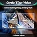 10 per pack - 231410 231411 Inside Outside Clear Cover Lens Kit Front Cover Lens - Welding Helmet Lens Replacement - Ultra-Clear Scratch Resistant Welding Lens