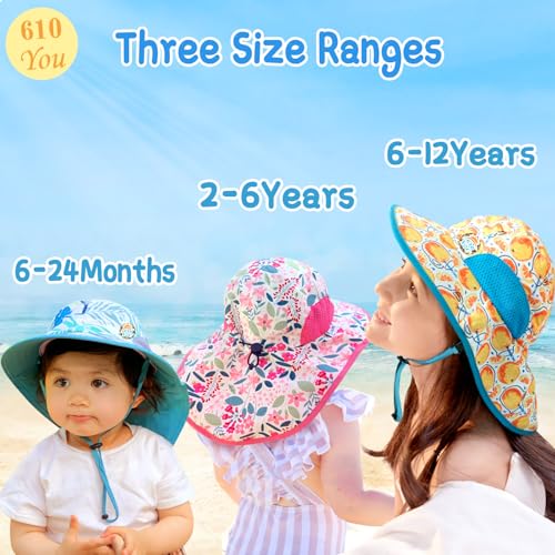 Baby Sun Hat UPF 50+ Boys and Girls (Baby, Toddler, Kids)3