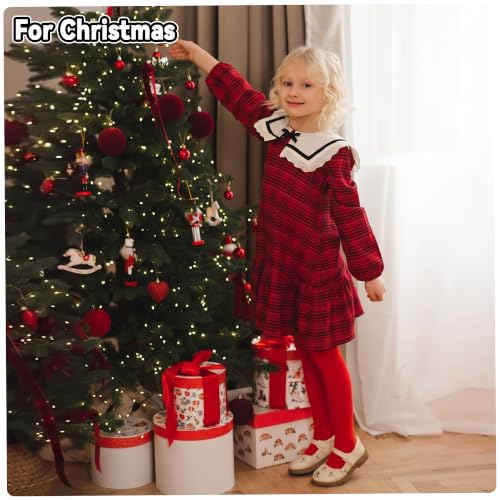 Image of 2 Pack Girls Tights Dance Tights Ballet Girls School uniform Footed Leggings Stockings for Kids 1-13 Years