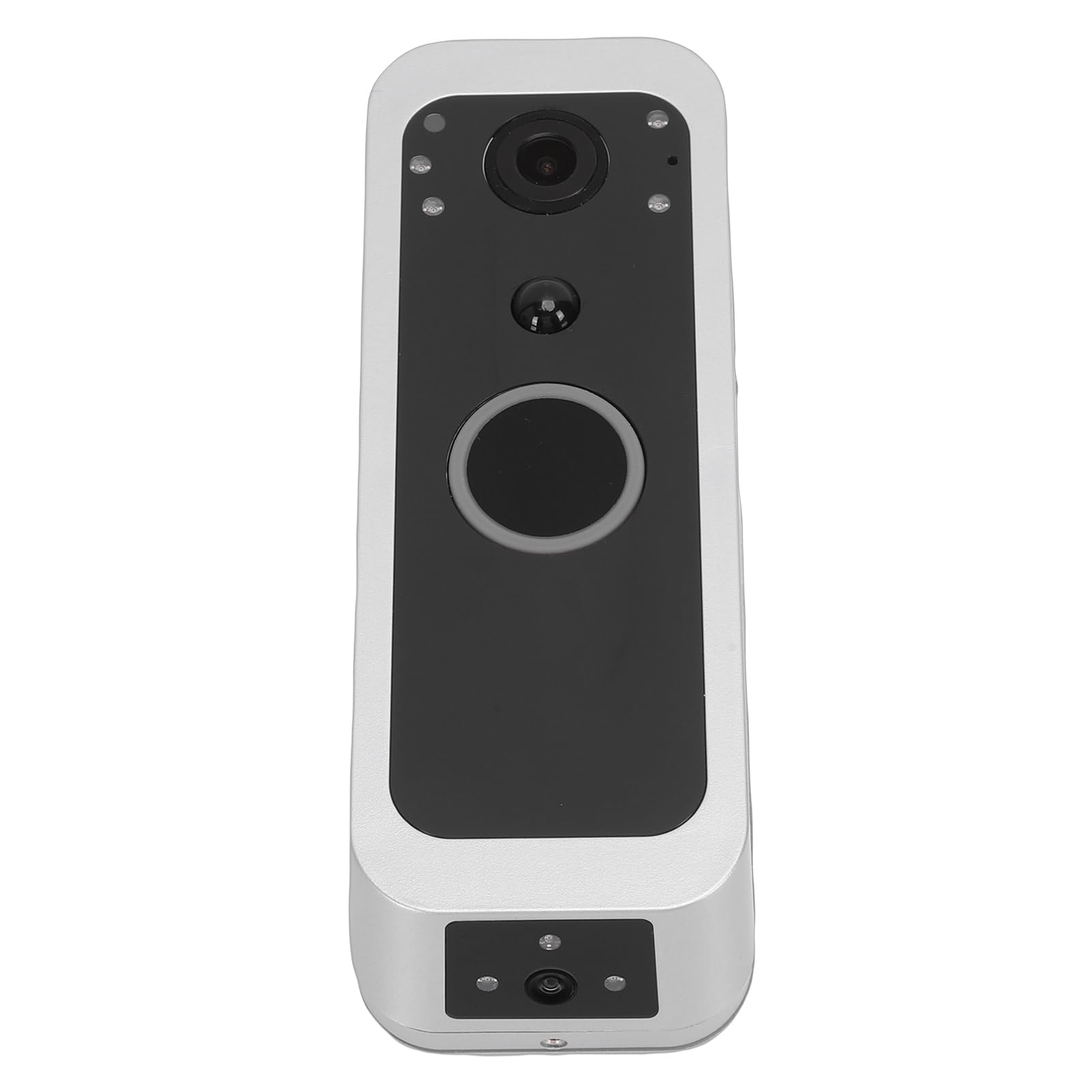 Cámara de Timbre con Video IP65 a Prueba de Agua Gran Angular de 145 Grados 1080P Timbre Inteligente de Doble Lente con Conversación Bidireccional Detección de Movimiento para