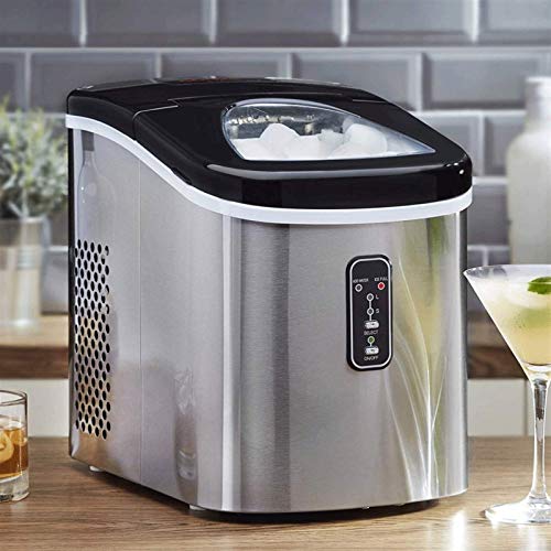 Automatische Eiswürfelmaschine Infrarotsensor Macht 10kg/22lbs pro 24 Stunden 112W Eismaschine mit Soft-Touch-Steuerung… – Bild 5