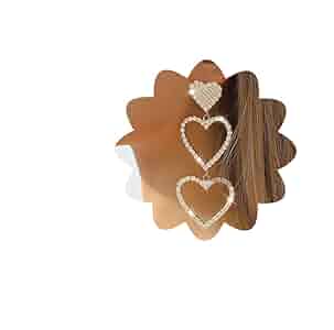 【threetimes】Heart twist earrings ★送料・関税込★大人気★ 正規品♥threetimes♥Heart twist earrings