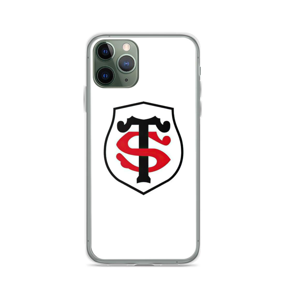CustomPhone Case Stade Toulouse - Rugby Compatible with iPhone 6 6s 7 8 X Xs Xr 11 12 Pro Max Mini Se 2020 Anti Shockproof Scratch
