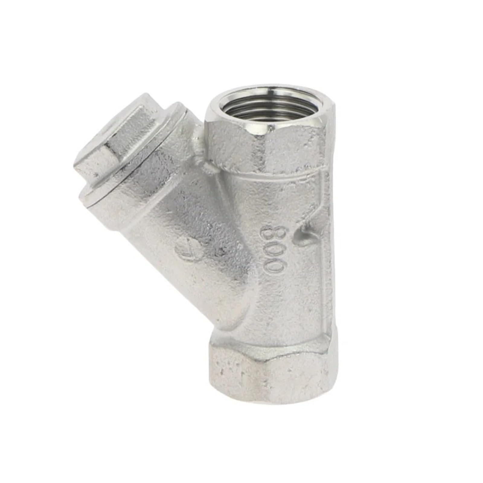 1/4 "3/8" 1/2 "3/4" 1 "1-1/2" 2 "-4" BSP Hilo Femenino 304 Acero Inoxidable en línea Y Tipo Filtro válvula de Filtro Agua Gas 80 Malla(3")