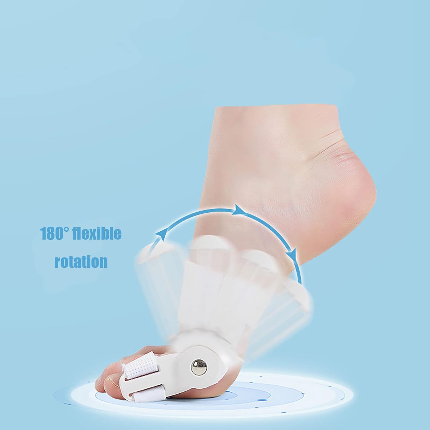 Bunion Corrector for Women & Men - Orthopedic Bunion Splint & Big Toe Straightener for Hallux Valgus - Hammer Toe Corrector & Foot Brace for Bunion Relief