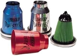 Green TW85R Twister Standard Filtro Universal, Color Rojo