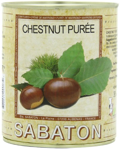 Sabaton France (Chestnuts) Marrons Puree, 30.5-Ounce Can