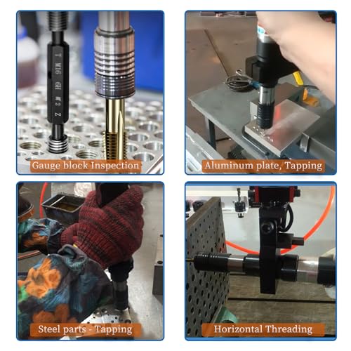 Image of Pneumatic Tapping Machine tap Flexible Arm Threading Tools | Cantilever Drilling flex Universal hand sae tapping arm m3-m12 m4 m5 m6 m8 m10 ANSI 1 /8 5 /32 3 /16 1 /4 5 /16 7 /16 1 /2 3 /8