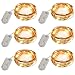 Accmor Led Starry String Lights, Firefly Outdoor Lights, Seasonal Indoor Lights, Decoration Waterproof Cooper Lights, Battery Operated Portable Lights (UL Certified,FBA, 7.87 ft, Set of 6)