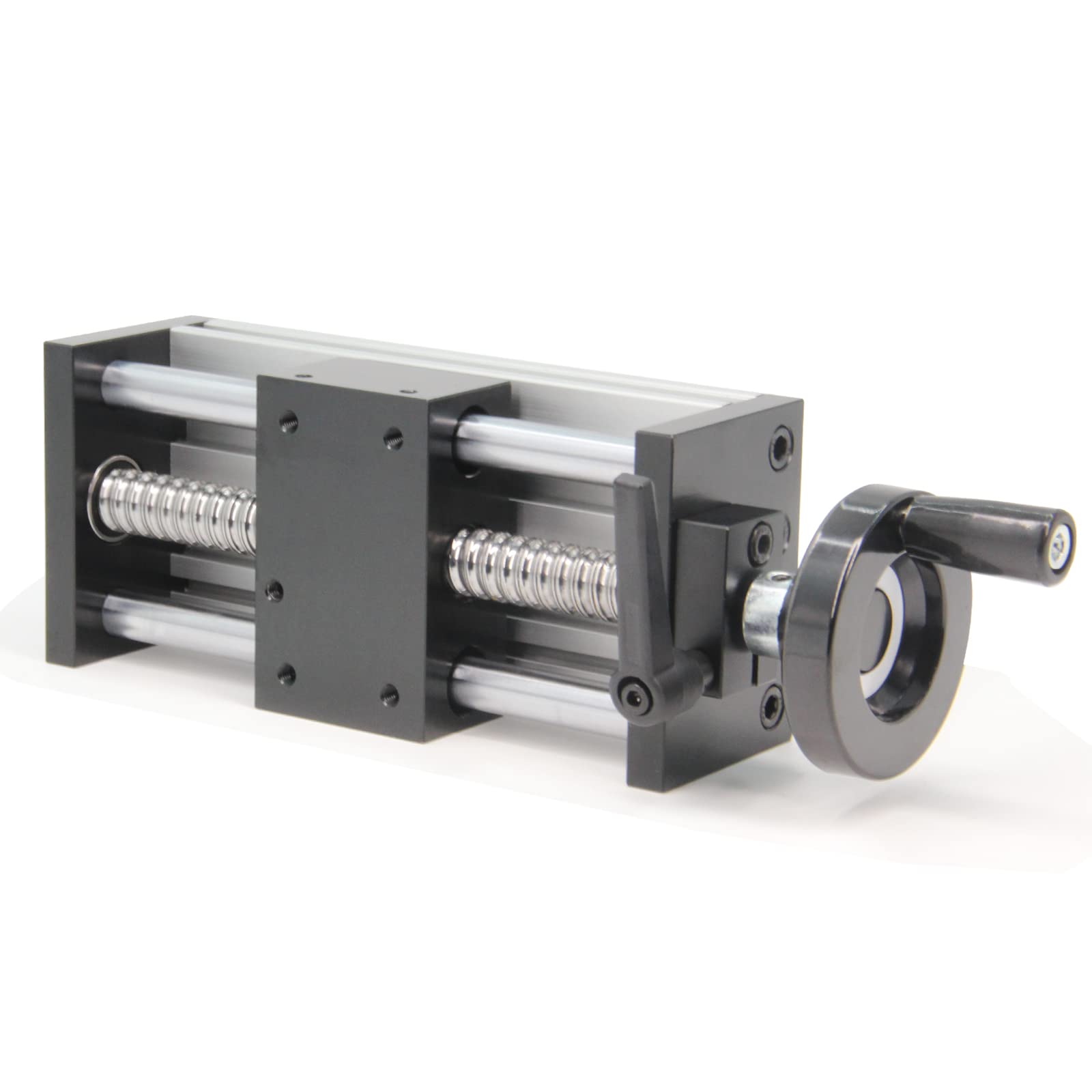 100 mm di lunghezza effettiva viaggio doppio asse ottico manuale manuale guida a sfera SFU1605 con volantino per automazione non standard,Trasformazione di apparecchiature CNC