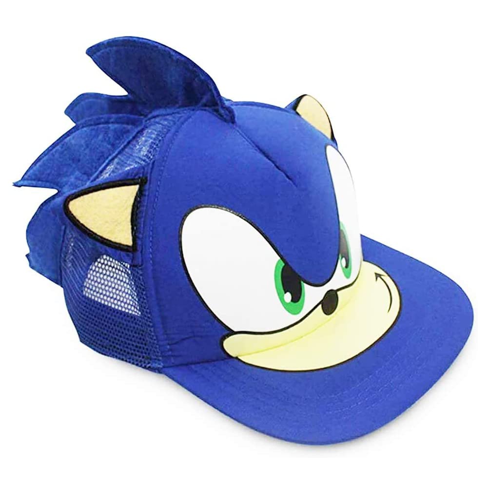 Nesloonp Gorra de béisbol, Gorra Infantil Ajustable con Visera de Velcro Gorra de béisbol Azul de niño Fan del Anime Gorra de béisbol para niños, Regalos para niños para de 2 a 8 años