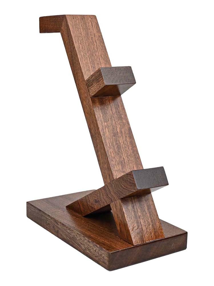 Support de manette en bois : l'organiseur de bureau de jeu idéal