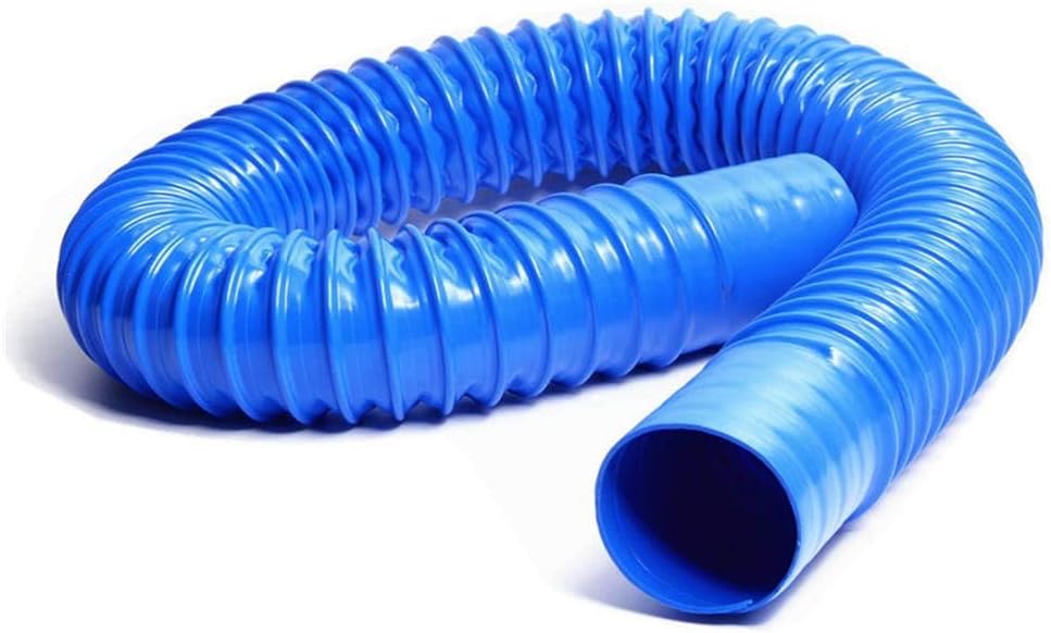 1 Meter Blue PVC Suction Hose - Flexible Dust Removal Pipe for Ventilation and Exhaust - Inner Diameter 30-100mm(30mm)