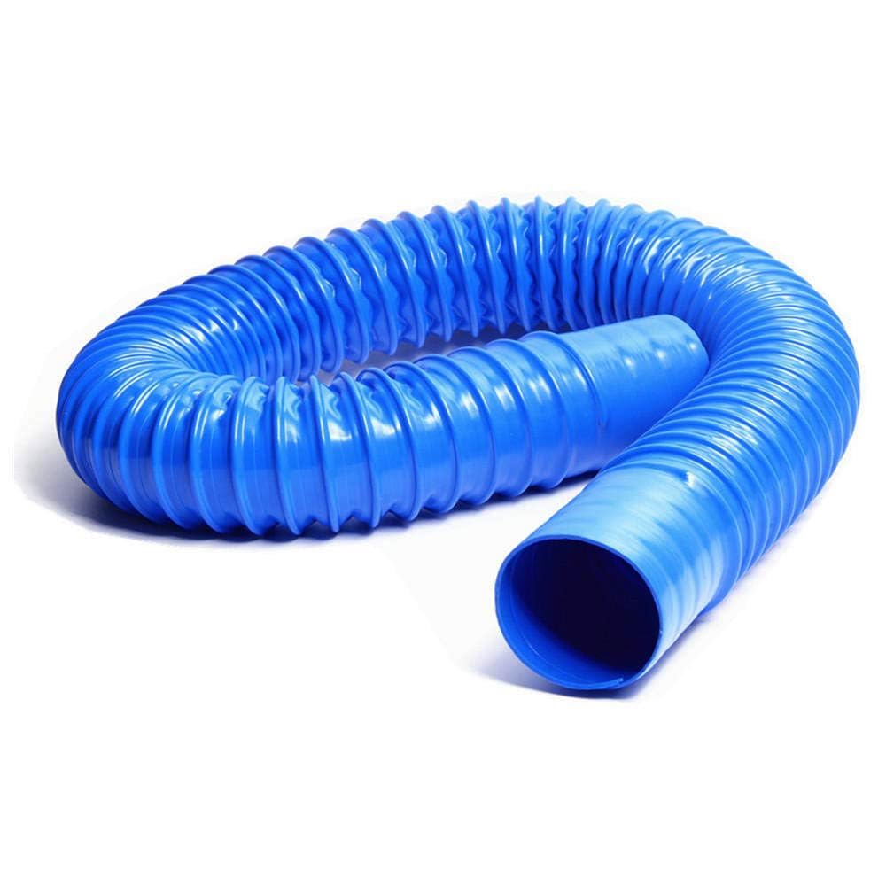 Tubo di aspirazione industriale in PVC blu, tubo di aspirazione della polvere con guarnizione morbida, diametro interno 30-100 mm, lunghezza 1 metro (80 mm)
