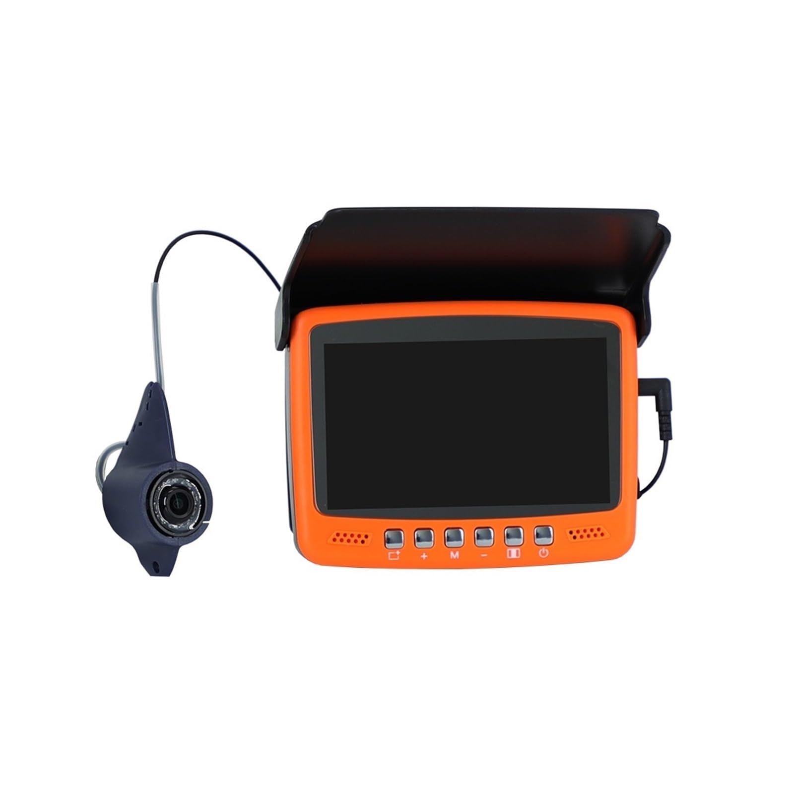 CVFRDD Underwater Fishing Camera 4.3 Inch IPS Monitor Video Fishing Camera With 15m Cable 1000TVL Fish Finder 8pcs Infrared Lamp Lights ON/Off Function for Ice Sea Lake Boat Fishing(15M)