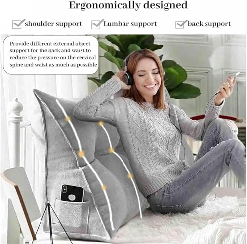 Coussin de traversin pour lit triangulaire déhoussable confort - 3