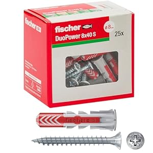 Fischer DuoPower Dübel mit Schraube