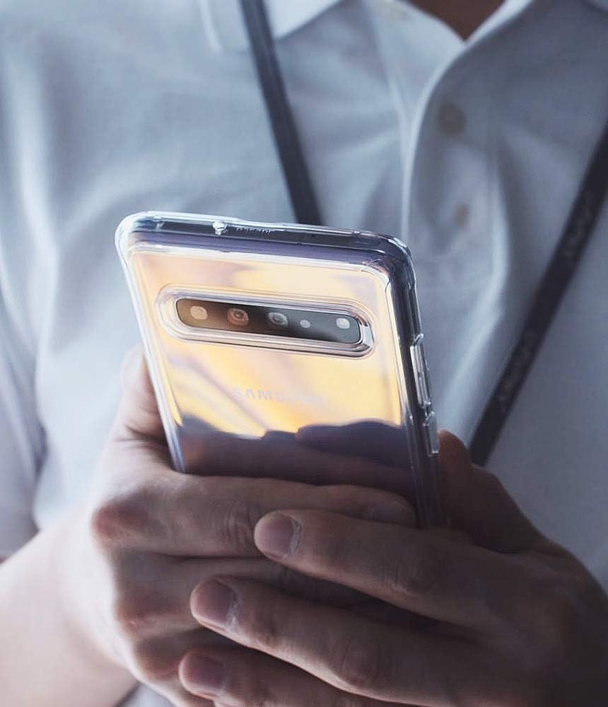 Ringke Fusion Designed for Galaxy S10 5G Case Protective Cover (2019) - Clear Transparent