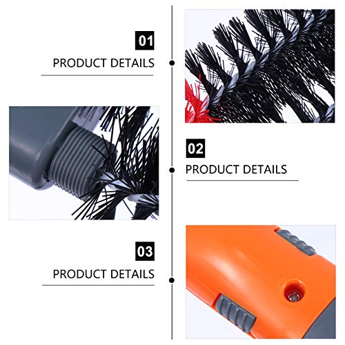 CLISPEED Escova de Detalhamento de Carro Escova de Limpeza de Motor de Veículo Escova Longa de Pneu