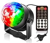 ♬ Ein Muss für Party: einfach einstecken und abspielen, das led discokugel ist leicht und tragbar, es kann auf den Schreibtisch oder Boden gelegt werden, das Disco Licht kann auch an der Wand oder Decke installiert werden. Sie können auch eine Fernbedienung benutzen, um diesen Disco-Kugel zu kontrollieren. Das discokugel partylicht ist perfekt für Geburtstagsfeiern, Halloween, Hauspartys, Outdoor-Party, Weihnachten, Hochzeit und andere Partys. Es ist auch eine tolle Discokugel als Spielzeug oder