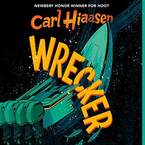 Page de couverture de Wrecker Audiobook by Carl Hiaasen