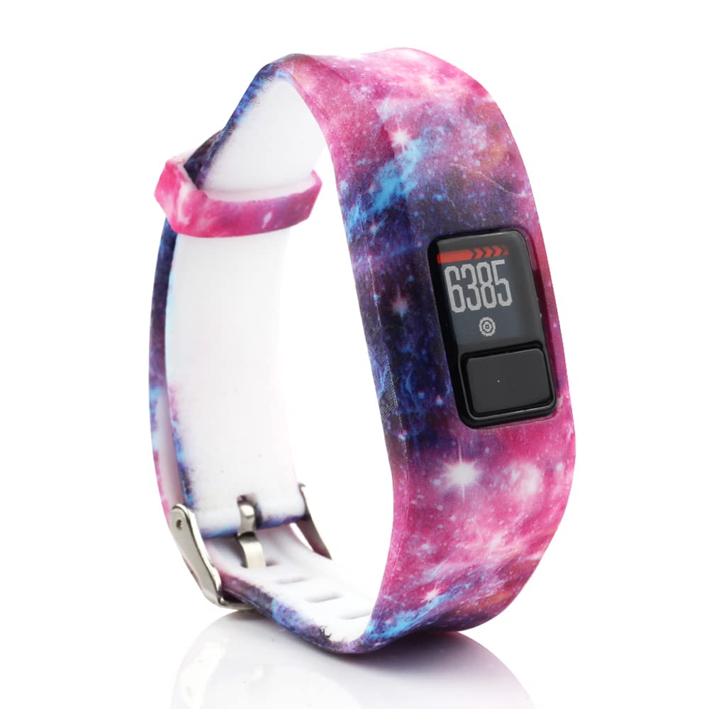 honecumi Compatible with Garmin Vivofit 3 Strap/ Garmin Vivofit jr Watchband/ Garmin Vivofit JR 2 Straps Replacement for Men Women,Vivofit 3 Soft Silicone Wristband Accessories for Kids Boys Girls