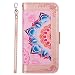 Produktbild TOPOFU Geldbörsen Handyhülle für Samsung Galaxy S20 FE 5G Hülle, Flip Case Tasche mit Magnetverschluss, Leder Schutzhülle mit Kreditkarten-Rosa