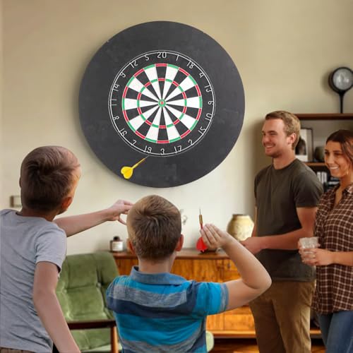 imatenn Dartboard Surround, EVA Dart Board Surround Ring, 5pcs Darts Surround Ring, Dart Board Wall Protector fits 18in 45cm Standard Dartboards, Darts Backboard Protection for Home Office Club - 7